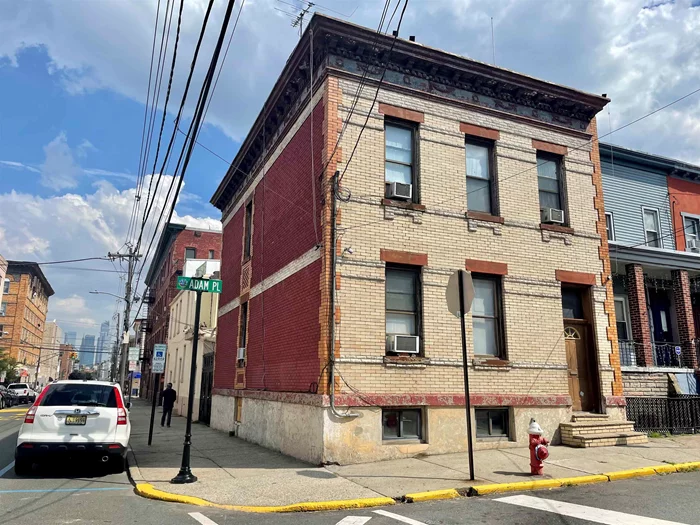 EXCELLENT INVESTMENT- 2 BUILDINGS - 5 UNIT TOTAL WITH 2 FAMILY BRICK ON CORNER AND THREE FAMILY REAR BUILDING. CURRENTLY 1 VACANCY. NEEDS SOME COSMETIC UPGRADES. CALL FOR INCOME & EXPENSES. PRIME UNION CITY LOCATION CONVENIENT TO BERGENLINE SHOPPING AND PUBLIC TRANSPORTATION.