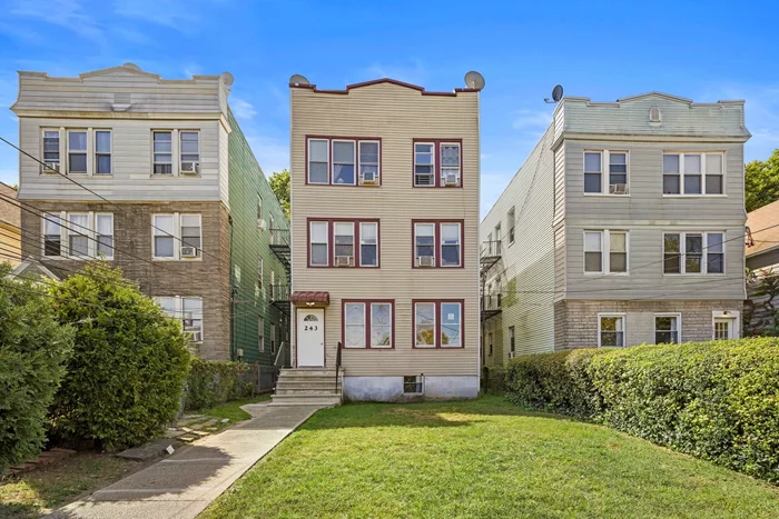 Three-story apartment building in the booming Journal Square section of Jersey City, just minutes from the PATH. The property features six box-style apartments with 2 bedrooms, one gas furnace with six separate heating zones, and sits on a large 31 x 140 lot. Currently, one unit is vacant. This value-add multifamily opportunity is in good condition, low maintenance, and offers a strong rent roll, making it an excellent investment.