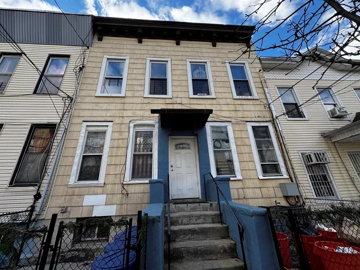 5 units investment property with a gross income of $86, 688.00. 1st Floor: Two side-by-side units with 2 bedrooms and 1 bathroom each (1L & 1R). 2nd Floor: Two side-by-side units with 2 bedrooms and 1 bathroom each (2L & 2R). Ground floor: 1 bedroom, 1 bathroom, kitchen, living room. This 5 unit building includes the convenience location! Having you within blocks away from ample transportation options to and from NYC, lots of community amenities like shops, restaurants, banks, schools, parks, and so much more! Schedule a private tour today to see your next Union City 5 unit building! Great investment property.