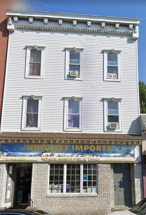 CURRENTLY FULLY RENTED, COMMERCIAL CAN BE DELIVERED VACANT. BEAUTIFUL MIXED USE INVESTMENT PROPERTY WITH 2 RESIDENTIAL APARTMENTS AND 1 COMMERCIAL SPACE. EACH APARTMENT FEATURES 3 BEDROOM 1 BATH. OPPORTUNITY DEVELOPMENT ZONE. FLOOR PLANS ATTACHED INCOME & EXPENSE REPORT ATTACHED OPTION TO BUILD 4 UNITS IN THE REAR OF BUILDING WITH NO VARIANCES. INCOME: COMMERCIAL $3, 000.00 UNITS 2 $2, 400.00 UNITS 3 $2, 400.00 OPPORTUNITY TO DEVELOPMENT ZONE, PLEASE CONTACT JERSEY CITY ZONING BOARD FOR CURRENT UPDATES. OPPORTUNITY TO DEVELOPMENT ZONE, PLEASE CONTACT JERSEY CITY ZONING BOARD FOR CURRENT UPDATES. THIS PROPERTY QUALIFIES FOR A 5% DOWN FINANCING