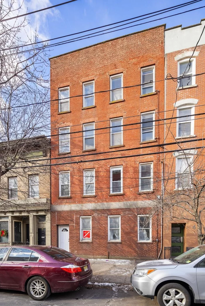 Stellar development opportunity in an ideal Downtown Jersey City location. This brick four family on a 25 by 100 lot is smartly situated less than ten minutes from the Grove St Path and two blocks from the pedestrian plaza/restaurant row. The entire building will be delivered vacant and is not subject to rent control. Convert to condos or renovate and create a robust rental income for decades to come. Whatever you choose, seize the chance to invest in a sought after area with high demand and close proximity to a key transit hub minutes from NYC. AS IS/CASH ONLY