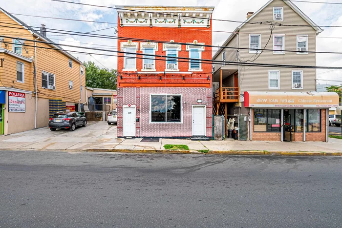 Great Location with high visibility, exposure to commuter foot traffic. It's within one block away from different schools in each direction (Perth Amboy high school, Edward j patten school and Ignacio Cruz early childhood center). Perfect space for nail salon, barbershop, retail or bar/ cafe restaurant. Property also has a newer central air unit. Easy access to major transportation and highways.