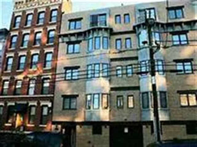 Modern and spacious 2 bed 2 bath in downtown Hoboken. Kitchen features cherry cabinets, custom mosaic backsplash, SS appliances and granite counters. Bright and open living area with access to private terrace. Oak hardwood floors throughout. Plenty of closet space and in-unit washer/dryer. Jacuzzi tub in the bathroom. Home comes with a pre-wired security system. Short walking distance to PATH and buses to NYC at the corner. All this and a deeded parking space comes with the unit.