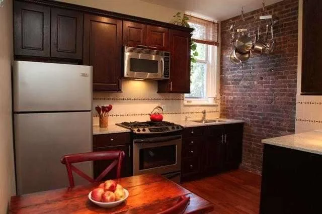 Enjoy SOHO style living in the heart of the Riverview Arts District! Gorgeous 2BR condo with loft-like finishes. Exposed brick, warm wooden floors, custom kitchen w/top of the line cabinets, SS appliances, D/W, W/D in unit, Large LR, glass sink in bath. MBR has w-to-w carpet. You won't run out of room with a 2nd BR, extra closets, and deeded storage. Mint, move-in condition. Steps to shopping, NYC bus, Light Rail and the Trolly Bar & Grill. Pet friendly. A great alternative to Hoboken and Downtown!