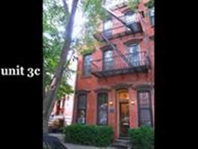 Cozy, 1 bedroom, 1 bathroom condo in a Historical Building in the middle of Paulus Hook. Unit features all hardwood floors, original wood shutters, private out door deck and gas fir place. Building has washer/dryer room and private storage.Walking distance to both Grove Street and exchange Place path stations, shops, restaurants, and schools. Sold As-Is.