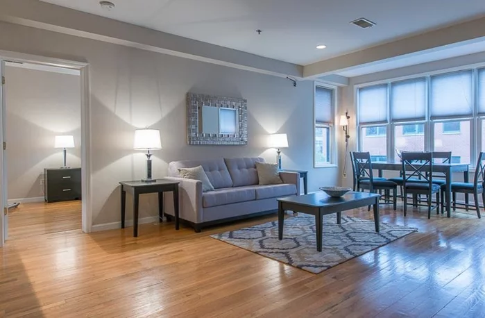 Spacious & bright 2bd/2ba condo in the heart of Hoboken! This fabulous home has an updated kitchen granite counters & breakfast bar, open floor plan w/hardwood floors, oversized windows, recessed lighting, new washer/dryer & spacious closets throughout. Unit features a master bedroom w/private master bath, lots of natural light, 1 deeded parking spot & is located in an ideal area near all the essentials, Columbus Park, NYC transportation & the light rail is 2 blocks away.