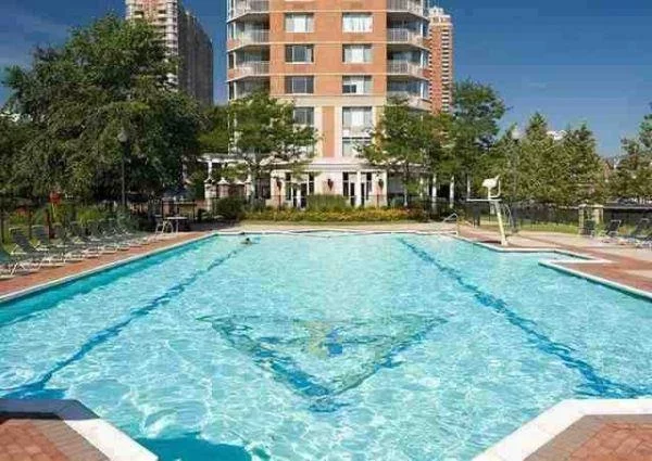 New to the Market, unit 805 is a gorgeous 1 bedroom home located in the highly sought after Mandalay on the Hudson. Waterfront Living with Superb views of NYC & Newport Area. Convenient to 2 Path Stations, 2 HBLR Stations, NYC Buses, NY Waterway Ferry! Convenient to signature eateries, cafes, local businesses, Newport Mall, supermarkets. Great Amenities: 24 Hr Concierge Service, Oversized Pool with Cabanas, 4 BBQ stations, Patio Dining area, Gym with cardio machine & free weights, Community Room!