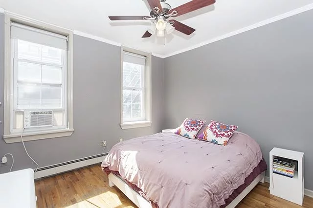 Commuters Dream! This spacious one bedroom one bath condominium in downtown Hoboken features hardwood floors throughout. Bedroom is on opposite end of living space. Close to PATH, restaurants and all Hoboken has to offer! Low monthly maintenance fees. Perfect for the first time home buyer or investor.