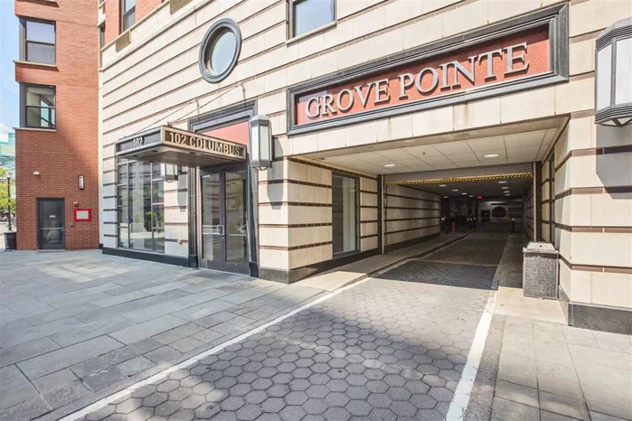 PRICED TO SELL! Location Location Location! Welcome to Grove Pointe, one of Jersey City's luxury condo buildings! Located in the heart of the hip Grove Street area, this nearly 1200 Sq. ft. two bedroom, 2 bathroom condo is surrounded by shops and restaurants, and it's also next to the path train. Perfect for commuters. The beautiful gourmet kitchen has SS Appliances, granite counters, and custom cabinetry. The master bedroom has an abundant amount of closet space and opens into a private master bath. Washer/dryer are located directly in the perfect 2nd bathroom. And to top it all off, enjoy entertaining on your large private terrace! In summer months, enjoy the pool located on the same floor! It's essentially your very own large yard! The other amazing amenities include: 24 hour doorman, state of the art fitness center complete with cardio room, weight room, and yoga studio with free classes; children's play area, and community room. Your really get the best of both worlds here! You can step into your own private oasis from the bustling city! Don't miss out!