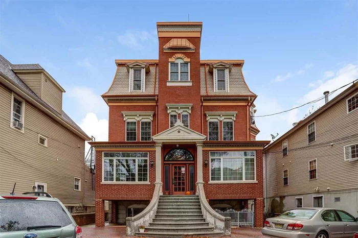 Did you ever dream of living in a classic Victorian mansion? This dream can be your reality in this unique 2 bedroom / 2 bath condominium where old-world grace and elegance meet modern-day amenities. This Queen Anne Victorian is one of the most Instagrammed houses in Jersey City Heights. The unit is a spacious 1053 sq. ft. complete with deeded parking, located on one of the neighborhood's most desirable tree-lined streets. Just blocks from many wonderful Heights locations, including the Ogden's End Community Garden and dog run, as well as the desirable Riverview Arts Districthome to artists, galleries, restaurants, cafes, and nightlife. Close to several parks including Riverview Park (and its Sunday farmer's market), Janet Moore Park, Pershing Field, and the Reservoir. A great location for NYC-bound commuters, it's only blocks from the 100 Steps down to the 2nd Street Light Rail, with easy access to bus transportation (NYC/Hoboken/JSQ) at the corner, plus a ~10 minute bike ride to both Hoboken and JSQ transportation hubs.