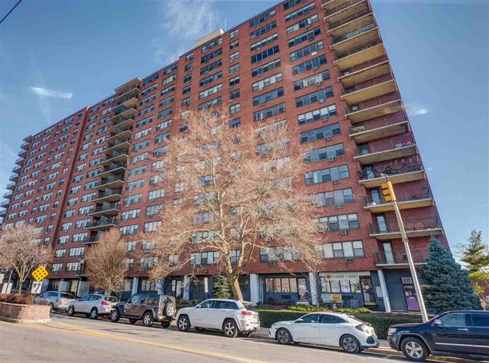 Stunning Studio at the full service Lenox Condominiums. Sweeping Sunset views w/ large windows and hardwood floors throughout. Modern kitchen upgraded with stainless appliances, Maplewood cabinets and granite counters. Easy commute with free building shuttle service to Hoboken Path or NJ Transit. Includes heat, hot water, gas, concierge, gym, and community room. Close to Washington Park, shopping and dining.