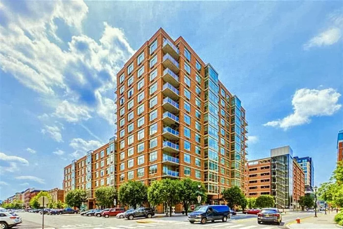 Gorgeous large south facing 1BR in luxurious 1450 Washington. Home features gourmet kitchen with Caesarstone countertops, Kitchen Aid and Bosch SS appliances, wide planked expresso hardwood flooring throughout, beautiful marble master bath, and walk-in closet. This building features 24hr concierge, shuttle service to PATH. Fantastic amenities, 1450 Washington! Exquisite 1 bedroom with southern exposure flooding the home with natural light. The open style modern kitchen features custom cabinets, Quartz counters and stainless steel appliances and overlooks the living and dining room. Master bedroom has a large walk-in closet. Other great features include, hardwood floors, in home washer dryer. Amenities include landscaped roof terrace with bbqs and fireplace, gym, community room and a rooftop pool. Commuting is a dream with the ferry and bus around the corner or take the private shuttle to the path.