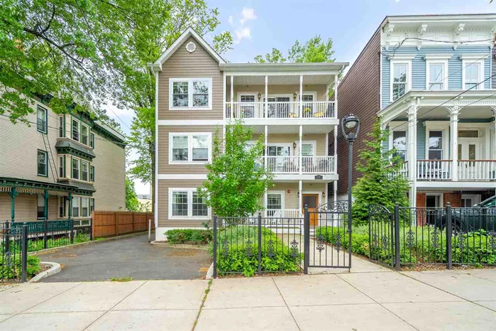 Your chance to own a Jersey City Heights Gem has just arrived! Nestled on the tree lined street of Sherman Pl., this 2 bedroom 2 bath condo is a one of a kind. Built in 2015, this condo has everything you need. Plenty of closet space, eat in kitchen, washer/dryer room, terrace and parking! Central Ave., is just around the corner with plenty of shopping and transportation to NYC.
