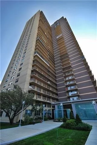 Huge price reduction for this totally renovated, oversized apt! Riviera Towers is a luxury high rise building with 24 hour concierge service, gym, free outdoor pool, barbecue stations & convenience store. Located on the prestigious Blvd East 22H is perched high above the Hudson River. The kitchen has been opened up to take advantage of the flowing floor plan. Jenn-AIr stainless steel appliances and granite counters will appease your inner chef. Cabinets have pull out drawers for ease of access. The bathroom has also been beautifully renovated. Large rooms and plenty of closets. New floors grace this over-sized and sunny home. Enjoy stunning views of the NY skyline which reach south to beyond the Freedom Tower. Dine alfresco on your large private balcony as you watch the spectacularly painted sky at sunset. Laundry is on your floor along with a free storage area. HOA fees include ALL utilities. (Breakdown of $1308.24: RE Taxes $547.79, U/L Mrtg $129.58, Common Areas & Utilities $630.87. There is an assessment thru Sep 2026 of $271.84. Total=$1580.08.) Parking available for $115/month. Shopping, restaurants, grocery stores, parks, tennis courts, seasonal farmers market are all near by. EZ commute to NYC from the bus stop across the street, or hop on the free ferry bus to the NY Waterways ferry.