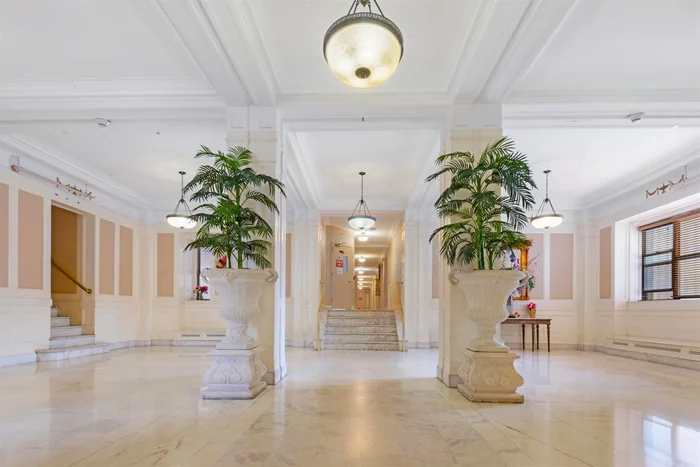 NEW PRICE! Don't Miss 2600 John F Kennedy Blvd. Jersey City, Unit. 3H. This immaculate prewar residence welcomes with an impressive grand marble lobby. Unit 3H, easily converts to a 2 bedroom, apx 1, 281 SqFt. Hardwood floors, oversized rooms, living, formal dining room, large bedroom, generous deep closets, windowed kitchen with large prep space, full size appliances, gas stove, lots of cabinet storage. Windowed Jack and Jill bathroom. Amenities include wellness center, laundry, secured package room, private courtyards, bike and private storage. Multiple elevators and live-in staff. The low monthly fee includes heat, gas, water, and hot water. Quick commute to NYC from JSQ PATH or NYC express bus. Enjoy Historic Lincoln Park East-West, offering something for everyone, sports and tennis courts, boating, kayaking, bike, running trails, special events & picnic areas. Invest now and Benefit from surrounding developments in Journal Square, McGinley Square, West Bergen. Enjoy plenty of new cafes & restaurants. PRIVATE TOURS UPON REQUEST. NEXT TWILIGHT-OPEN HOUSE, THURSDAY, SEPT 26TH from 6PM-7PM.