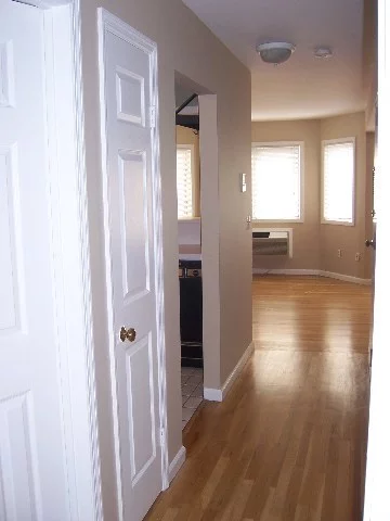 Wonderfully spacious one bedroom in a premium location! Finally a one bedroom large enough to have a living room and separate dining area. Generous bay windows allow an abundance of light. Located on 2nd and Park, just a short stroll to the Path train. Washer and dryer in the unit. This unit is a true find!!! Parking is transferable right next door!