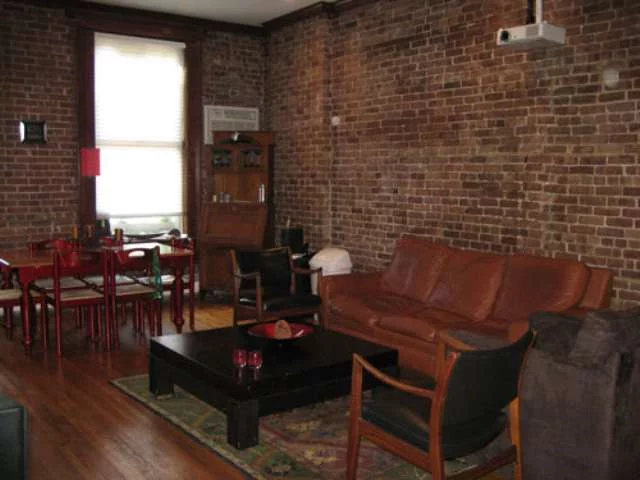 Location, Location, Location! Prestigous Hudson Street unit features: Large open living/dining area with separate 9x10 media room/den & floor to ceiling exposed brick, oversized windows, huge master bedroom with brick mantle, small 2nd bedroom with sleeping loft, 10 ft ceilings and just minutes to path, one block to bus, two blocks to waterfront promenade. Don't miss this one!
