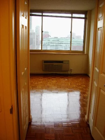 Live in the heart of Downtown Jersey City's waterfront district! Alcove studio, easily converted to a 1 BR, has NYC & Statue of Liberty views and a deeded parking spot! Luxury high-rise building with concierge, exercise room and pool, plus a W/D in unit. Huge windows & 3 closets add to the appeal of this great condo. Steps to all restaurants, shopping, PATH & ferry. Owners are licensed real estate agents in NJ.