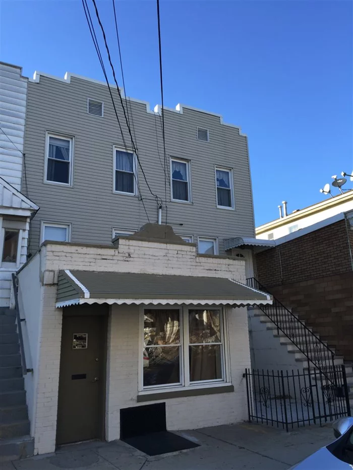 A GREAT INVESTMENT PROPERTY & LOCATION! Just around the corner from the new development area on Broadway, near West Side Ave., easy access to 1 & 9, NJTPK,  HWY 139 & NYC. Tenants pay all separate utilities. (H/HW/G&E), 3 Residential Units, no commercial, with a current NJ State Green Card, Marion Section of Journal Square off Broadway, $36, 600 GROSS ANNUAL INCOME. Taxes $7747. Large cinder block shed in the yard. 21 Wallis (A/K/A 21.5 Wallis), total lot size 26.66 X 100. call TODAY!