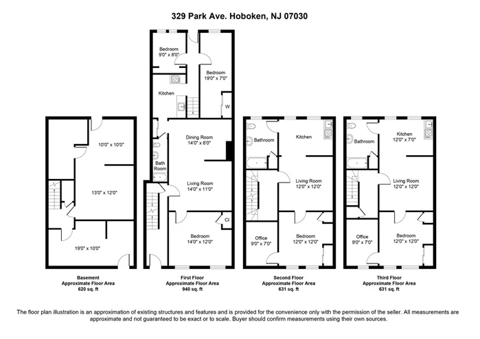 This is a legal 3 family with a beautiful backyard space in Hoboken. 2 Units are tenant occupied and one unit is vacant. A must see!!