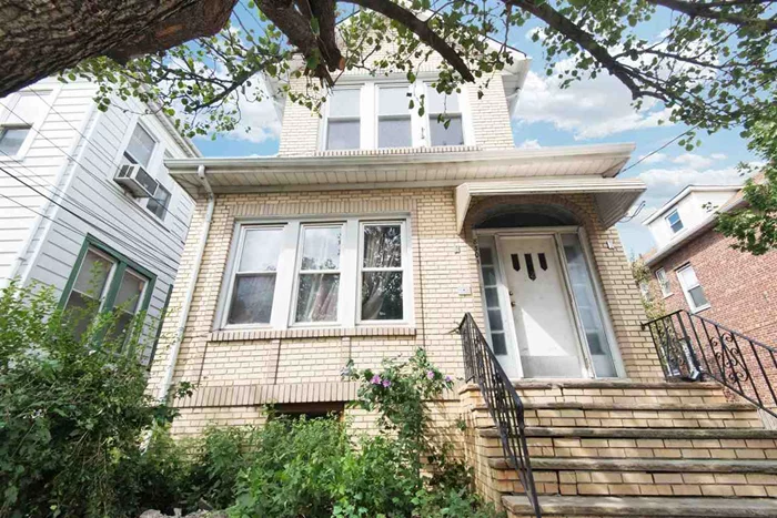 Calling all Builders & Investors for this extremely Rare Opportunity to own a 2 Family and Single Family on 1 Lot/Deed located in the Racetrack section of North Bergen, just a couple blocks away from Braddock Park. First floor features a three bedroom 1 bathroom unit. All original details and woodwork! Original in laid flooring throughout. Ample eat-in kitchen and living room. There is an extra small room, that can be used as an office. > Second floor is very bright and the woodwork is lighter color. It features 2 large bedrooms 1 bathroom, plus the same extra small room as downstairs unit, that can be used as an office or storage room. Very large eat-in kitchen, lots of windows all around since this house sits as a detached property. All separate utilities. > In the back of the lot, there is a Legal Single Family house featuring 2 bedrooms 1 bathroom, an eat in kitchen, and a living room. Flexible layout can be switched around according to occupant's needs. Again location here is key. Located a block away from Braddock Park (Racetrack area), conveniently located steps away from all buses and transportation to the city and commercial Bergenline Ave.