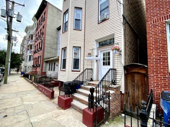 Legal three family on 25x100 lot, located on Monroe st. Oversized Property updated apartments, basement with storage and walk out to a lovely garden level with a private and spacious backyard. Property equipped with 4 electric and 4 gas meters, 2 water heaters and 3 furnaces. Conveniently located close to shops, parks, restaurants and NYC transportation. All 3 units are currently rented. Endless opportunities! Property to be sold AS IS.