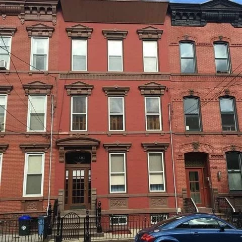 Major development opportunity in a prime location. Perfect use for a one family, all brick, solid structure. Well maintained 3 family in uptown Hoboken with charming original detail. Property has a backyard shared by all tenants, and laundry in the basement. Units have hardwood floors and high ceilings. Not in a flood zone. Footprint is extremely large, building built on 20x55.