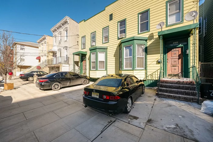 Great Investment Opportunity in downtown Union City. This multi-family home built on a 46x124 sized lot, features 4 units with 3 bedroom/1 bathroom, 4 parking spaces, and private yard. Each unit pays for their own water, hot water, and gas. Located in the heart of Union City, property is conveniently located steps to Bergenline buses and around the block to NYC Buses. Close proximity to restaurants, grocery stores, laundromat and schools. A perfect investment or development opportunity!