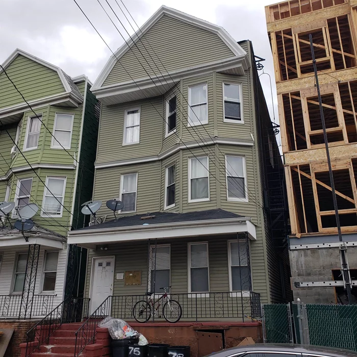 Location, location, location makes this rare 4-family, 2015 renovated building with a 6.9% cap rate a great opportunity to invest or live in Bayonne. With 2, 839 sq.ft of living space, the 2nd and 3rd floor units each offer 3 bedrooms and one bath. The first floor has 2 one-bedroom apartments with good rental income. Newly PSE&G installed (2 years ago) hot water and furnace units keep the building running efficiently. Tenants pay their own utilities. Quick access to the Bayonne light rail, public transportation and the highway adds to the value of this well-maintained opportunity. Tons of local shopping, Retro Fitness and schools including Nicolas Oresko PK-8, Bayonne High School 9-12 and the Beacon Christian Academy K-12, just adds to the value of this unique investment opportunity.