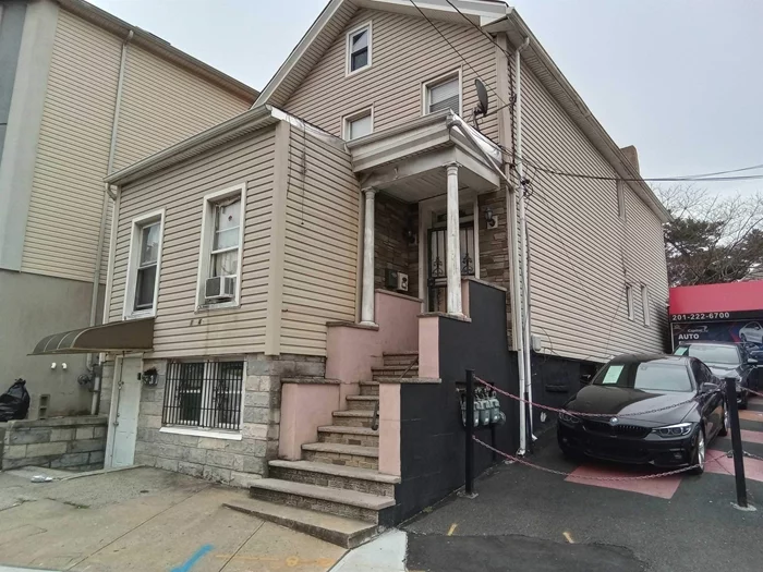 Nice 3 family on Kennedy BLVD is available to add to your portfolio or to live in one unit and cover your mortgage with the rental income! Upper units are in decent condition, hardwood floors etc. ground floor needs updating. All separate utilities paid by the tenants. Nice large backyard with gazebo for entertainment! Great location, close to Bayonne, public transit, highways, parks, shopping and much more!
