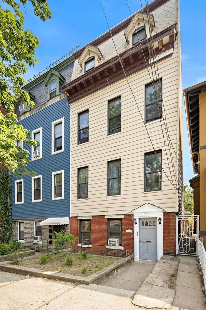 Welcome to 23 Bentley, a turn-key 4-family in the heart of McGinley Square in Jersey City. This property features 4 similar sized units along 4 floors of living. Throughout the property you'll find historic charm blended with modern upgrades. The hallways feature the building's original and beautifully preserved banister lining the stairs, along with a skylight on the top level. In the bright and airy units you will find original hardwood flooring. Several improvements were made throughout recent years making this the perfect investment opportunity. 23 Bentley is located just a block and a half to Lincoln Park and just a half block from the NJ Transit bus. Best of all, the property includes parking, accessible through the adjacent street, Welsh Lane.