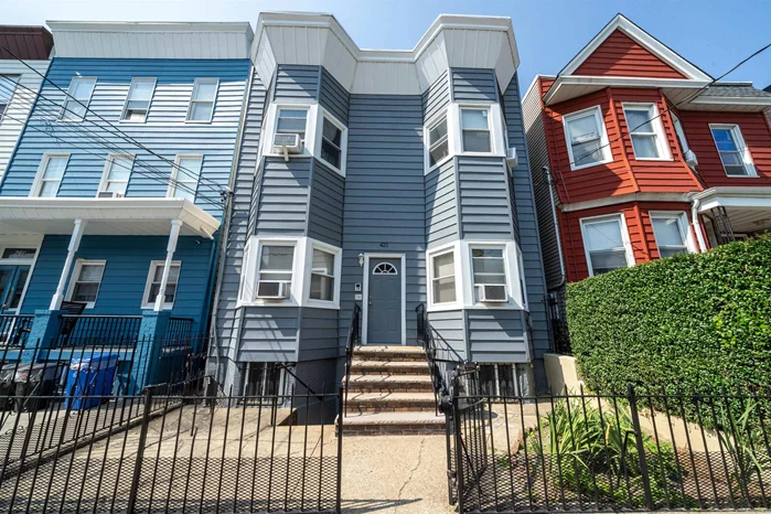 Highest and Best Thursday 9/26 at 7pm. Prime 4-family property in Jersey City Heights. Great potential. This investment features four spacious railroad-style apartments, two of which have been lightly renovated. Roof was completely replaced just three years ago. Siding was painted three years ago. Current Green Card: Valid with no outstanding violations and renewable in 2025. All utilities separated. The yard is accessible through 1R and the basement. The basement is clean, dry, and spacious with several rooms, including a workshop and ample storage, washer/dryer hookups with venting set up.