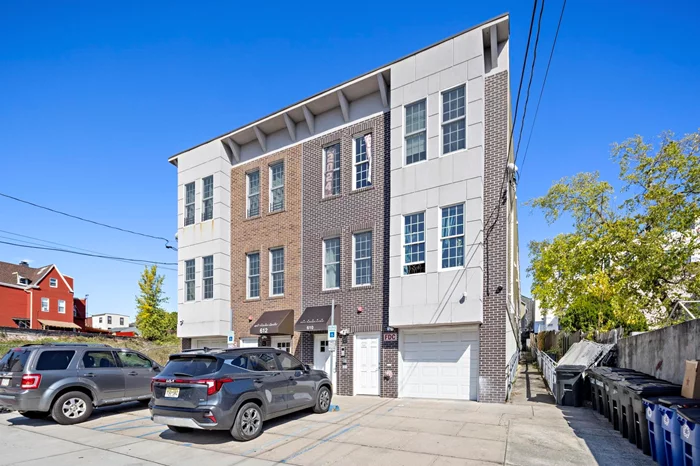 Incredible investment opportunity for a truly turnkey property in a prime location. Built in 2018, this property consists of four spacious two-bedroom, two-bathroom units, generating an impressive $90, 184 in net annual income with a CAP rate of approx. 5%. Each unit has separate utilities, with tenants responsible for their own water, gas, electricity, and sewer expenses. The total building spans 8, 286 square feet, with individual apartment sizes ranging from 1, 076 to 1, 235 square feet, situated on a lot measuring 25 x 178. This property offers 6 dedicated parking spaces, ensuring each unit has its own assigned spot, while one unit also feature a private patio. Moreover, any unused parking spots present an excellent opportunity for additional rental income.  These modern apartments boast individual washers and dryers, red oak hardwood flooring, central heating and air conditioning, granite countertops, stainless steel appliances, and granite counters and mosaic tile in the kitchens and classic subway tile in the bathrooms. The building is equipped with a central reporting fire alarm, security systems, and a whole building sprinkler system. Conveniently located near major highways (Route 3, 495, & 9) and public transportation options, including bus service to Port Authority that takes less than 30 minutes, this property is also close to parks, restaurants, shopping, and grocery stores. The buildings at 610 12th Street and 612 12th Street can be packaged together. Union City is an outstanding investment area, and finding a property in such exceptional condition is a rare opportunity.