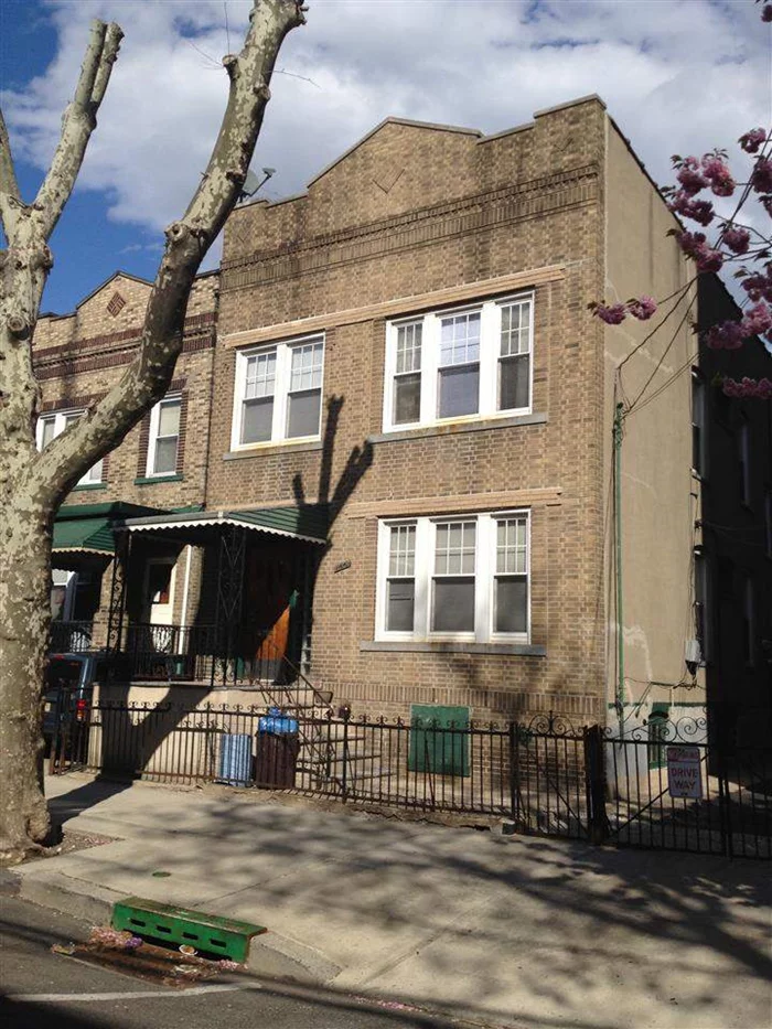 SOLID BRICK TWO FAMILY HOME ON THE DESIRABLE EAST SIDE OF OGDEN AVENUE OVERLOOKING NY CITY SKYLINE. GOOD SIZE APTS WITH SEPARATE HEAT AND HOT WATER. NEEDS UPGRADING. OVER-SIZED LOT WITH DETACHED GARAGE IN REAR. CAN BE PURCHASED WITH ADJACENT PROPERTY FOR ADDITIONAL COST
