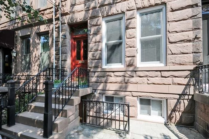 Move into this beautiful Brownstone for the holidays located on a beautiful tree lined street in Hoboken. 4 bedrooms, 2.5 baths, private terrace, backyard, updated kitchen and bathrooms, high ceilings, formal dining room and so much more. This home has kept some original features including wide plank floors & detailed traditional staircase. Rental in garden level. Close to NYC transportation & Hoboken restaurants, shopping and beautiful parks.