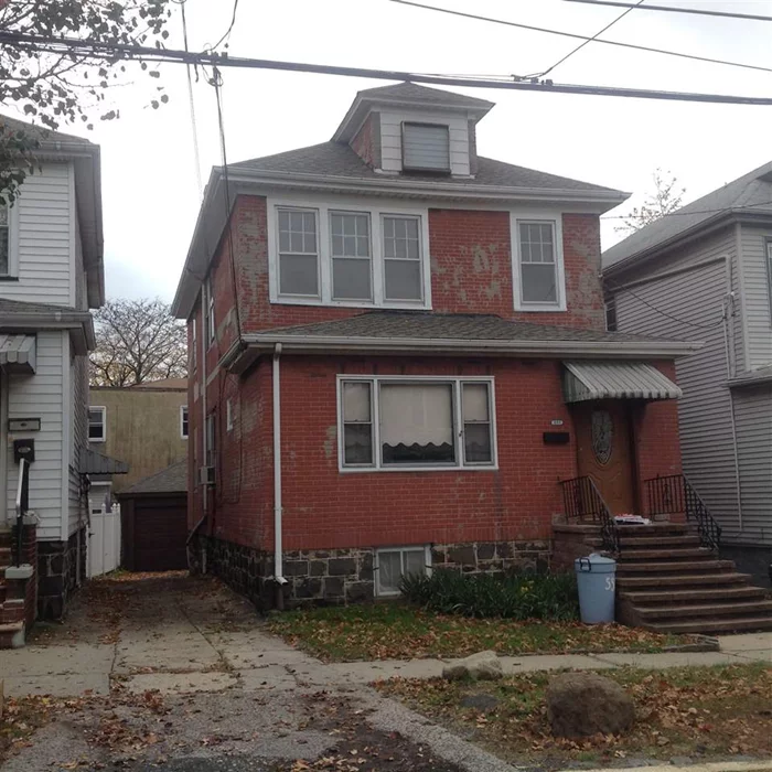 The Property will be selling in as is condition. Buyer is responsible for C. O. and Smoke Detectors Certificate. All offers and negotiations in writing and through listing agent. Property is a walking distance to NYC transportation, school, shopping and North Hudson Park.