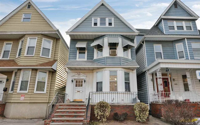 Fantastic opportunity- This large 2 family house is vacant and ready for you to customize to your taste. Can be used as a two family- let your tenant pay your mortgage- or a large single family house with private backyard. Lots of storage including the partially finished basement and the attic. Brand new furnace. Just a few steps to NYC bus.