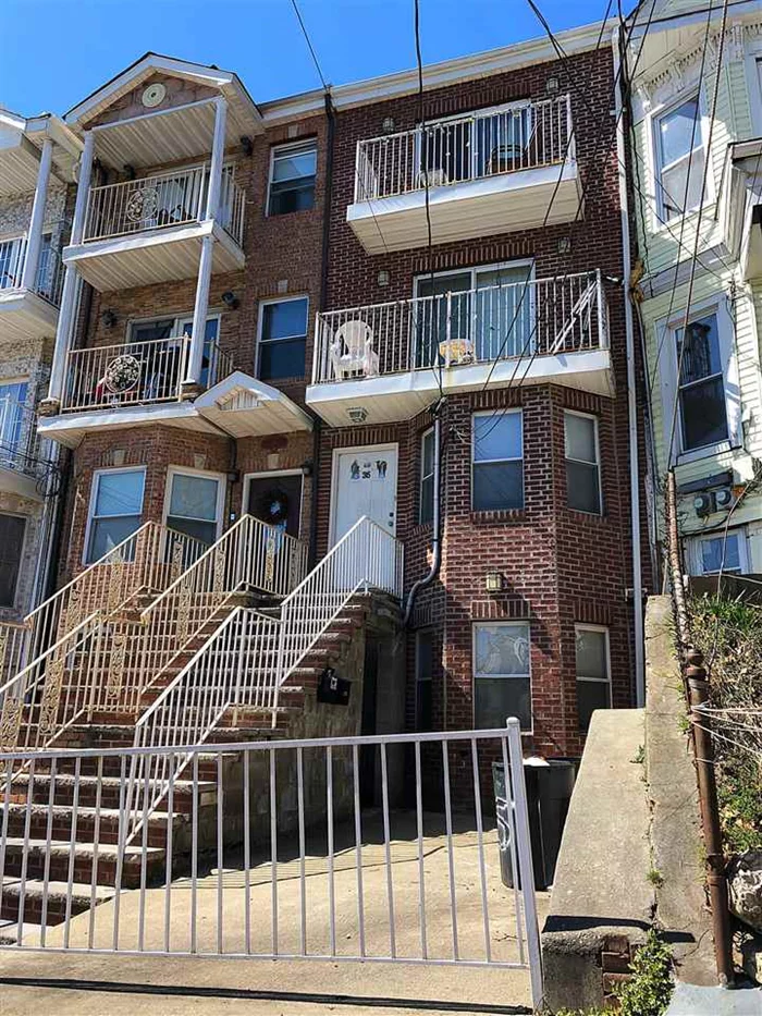 This is your chance to own a piece of Jersey City in the sought after Bergen Lafayette neighborhood! Property features Two 3Bed/2Bath Duplex's, unit 1 offers large sun drenched backyard perfect for entertaining. While unit 2 offers 4 Balcony's with NYC views. Close to public transportation. Property is great for 1st time or seasoned investors!