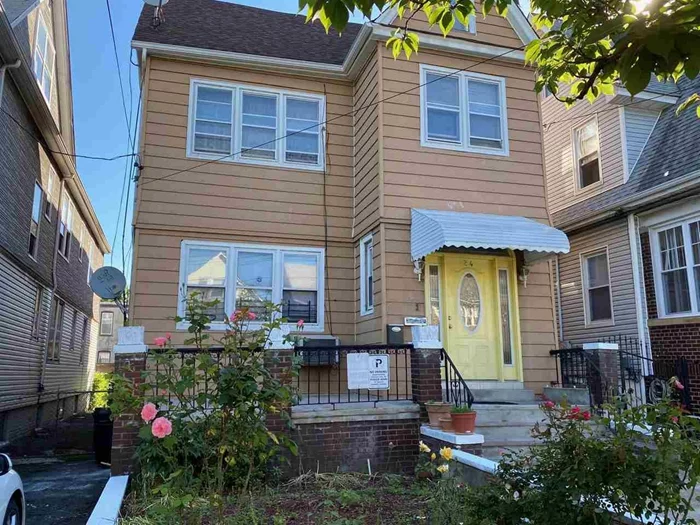 True pride of ownership with this 2 family just a half block from NYC Bus on Kennedy Blvd. New furnace and roof, 3+ car driveway and garage. First floor is a 2 bed 1 bath and second level is a 3 bed 1 bath. HW floors throughout, newer bathrooms. Fully finished basement and attic complete this home ready for the investor or to owner occupy.