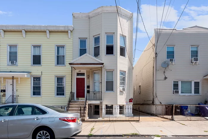Renovated two family house with parking in Jersey City Heights! This home sits on a 25X100 lot in the middle of a beautiful tree lined street just a half block from Kennedy Blvd and three blocks from Central Ave. Conveniently located for an easy commute to NYC, you can either hop on a bus straight to the city via the Lincoln Tunnel, or take the bus a short ride to the Journal Square PATH station. Walk into the first unit to see the spacious kitchen with plenty of cabinet space and breakfast bar that separates the living room. Past the living room, you will find french doors that open up to the bedroom flooded with light shining in through the bay windows. Downstairs, a spacious bedroom suite equipped with its own bathroom and laundry room. The top floor two bedroom apartment features bay windows, high ceilings, and nice kitchen with stainless steel appliances. Live in one unit, rent out the other! Rent out both and collect rental income. Or transform to a large single family! Ask to see the virtual tour.