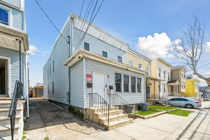 Introducing 170 Fulton Ave, a prime investment opportunity in Jersey City. This 2-family home offers immense potential for investors seeking a buy-and-hold strategy. The property features two units, each comprising 3 bedrooms and 1 bathroom. The spacious layout ensures comfortable living spaces for potential tenants. The property offers practical features such as a shared driveway and a small yard enhancing its desirability to tenants. With the property delivered vacant at closing, you have the opportunity to execute your own investment vision. Whether you choose to find new long-term tenants or undertake a renovation project, the choice is yours. This flexibility allows for customization and the opportunity to maximize returns. Don't miss out on this chance to secure a promising investment!