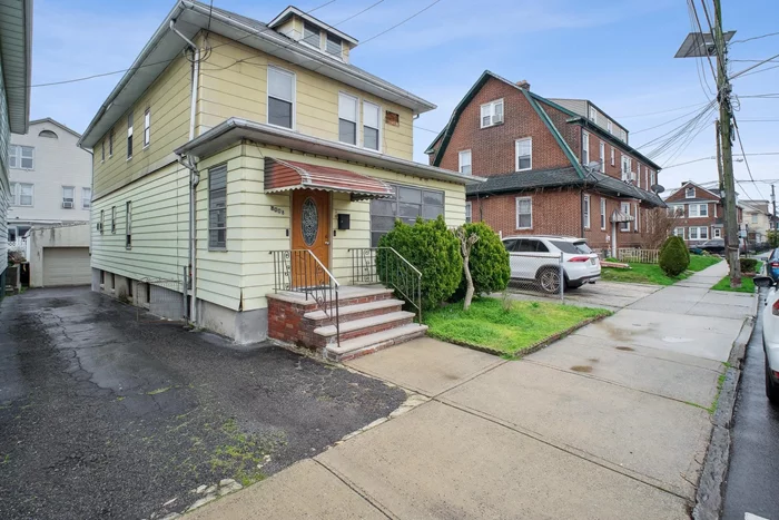 Two family home located in a Prime Location of North Bergen! This wonderful home with warm characteristics and having amazing potential currently consists of: 1st floor - eat in kitchen, formal dining room, spacious living room, 2 bedrooms, 1 full bath -AND- 2nd floor - eat in kitchen, formal dining room, spacious living room, 3 bedrooms, 1 full bath. The property also contains a large unfinished basement, 2 car garage along with parking for 4+ cars and a back yard for your enjoyment. Close to NY transportation, retail/restaurants, schools, parks and much more!