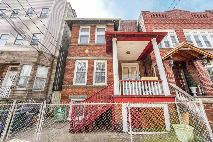 Two family home in desirable Jersey City heights neighborhood.