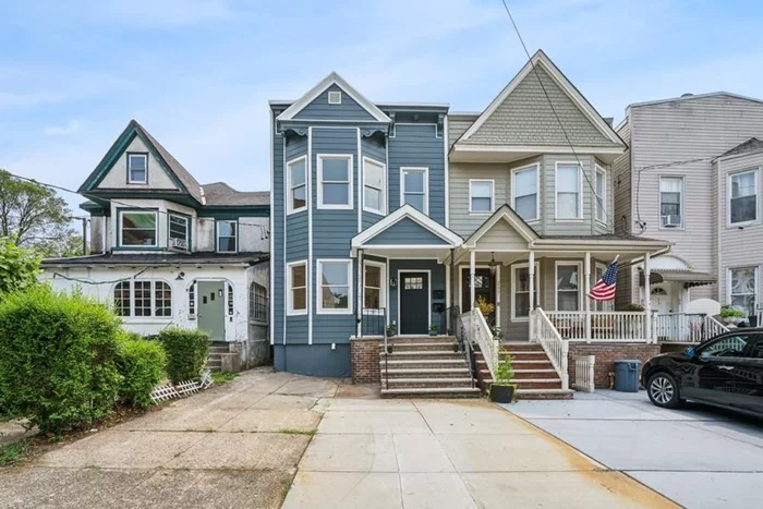 A rare gem in Jersey City's prestigious Lincoln Park Historic District: a beautiful fully renovated semi-detached two-family home on an oversized 20x137 lot. Situated alongside Victorian mansions, row houses and brownstones on an idyllic tree-lined street, this stunning property seamlessly blends historic charm with modern luxury. Unlock a world of possibilities with these two spacious units, each boasting three bedrooms and two baths.  Both units offer a range of desirable features: an open floor layout with tons of light through multiple windows; new hardwood flooring; recessed LED lighting; modern brand-new kitchens with white Shaker cabinets, beautiful quartz countertops, stainless steel appliances; plus newly-installed washer and dryer, HVAC system, water heater, and completely upgraded electrical. It's the perfect turn-key retreat and ideal for those looking for suburban comfort in the city!  Embrace outdoor living with a generous backyard oasis, ideal for outdoor entertainment, barbecues, gardening and enjoying the fresh air. The property's prime location puts you steps away from the famous Lincoln Park, various restaurants, shops, grocery stores, top charter schools, Saint Peter's University, NJCU, Houses of Worship (Churches, Mosques and Synagogues), and essential businesses. A commuter's dream with a direct bus to NYC, easy access to the PATH at Journal Square and quick connections to the NJ Turnpike and Route 440. With two dedicated parking spaces, convenience and ease of living are guaranteed.  With its dual-income potential, prime location, and recent renovations, this property offers a unique opportunity to live comfortably while building long-term wealth. Don't miss out on this amazing opportunity, schedule your private tour today!