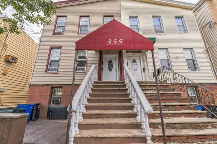 Welcome to your new home at 355 Liberty Ave, a semi-attached duplex featuring apartment 1 with a spacious 3-bedroom, 1.5-bath and apartment 2 with a spacious 2 bedrooms with a walk-in closet and convenient washer/dryer hookups. In the heart of Jersey City Heights. This well-maintained residence combines modern amenities with urban convenience. All units will be delivered vacant for your convenience! Spanning two floors, this duplex offers generous space and privacy. The main level features a cozy living area, a well-appointed kitchen, and a convenient half-bath. Upstairs, you'll find three comfortable bedrooms and a full bathroom. The in-unit washer and dryer make laundry a breeze, and one designated parking spot is included for your convenience.  Located in Jersey City Heights on the desirable western slope, you'll enjoy easy access to local shops, restaurants, and parks. Commuting is simple with nearby public transportation and proximity to major highways.