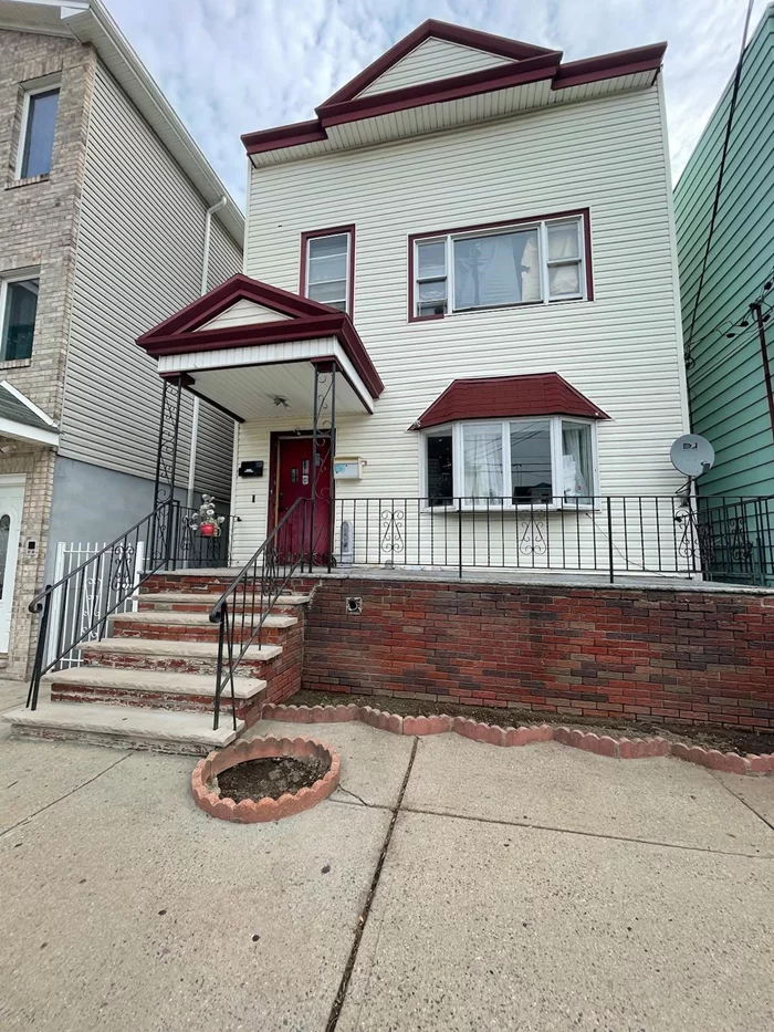 Spacious and well-maintained two-family home in a convenient area of Jersey City close to major transportation and highways. Excellent opportunity for first time home buyers to live in one unit and rent the other. The first floor has three bedrooms and two baths with a finished basement with one bedroom and one bath. The second floor has four bedrooms and one bath. There is a small yard great for hosting. Move-in ready, do not miss out on this opportunity!