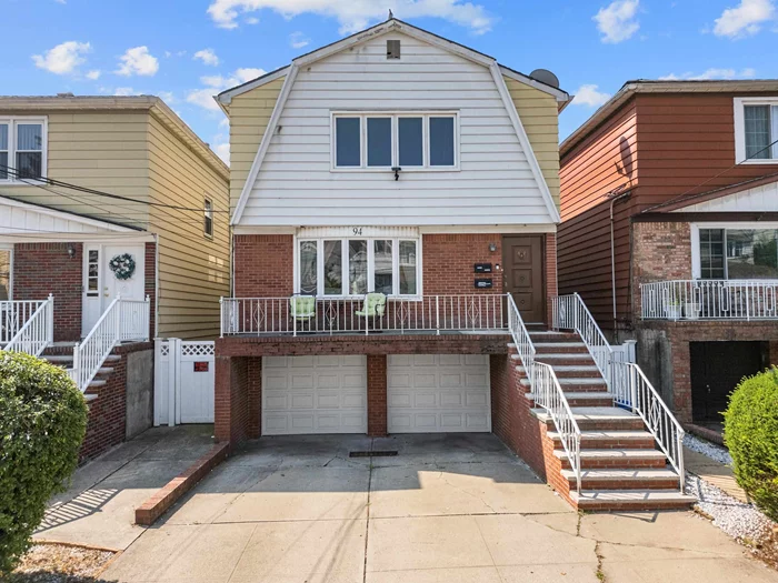 Welcome to 94 W 29th St in the HEART of booming Bayonne! This is an oversized 2 family home built in 1975 featuring two 3 bed 2 bath units with a bonus unit in the basement. Each floor is completely updated offering brand new kitchens and bathrooms. Utilities are separate. This property also includes a spacious 2 car garage and driveway as well as a well maintained yard. Make this your new home and investment opportunity today!