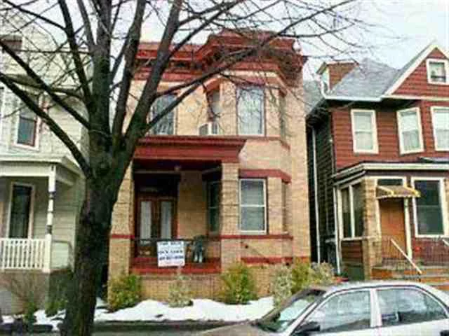 WEEKAWKEN 2 FAMILY BRICK IN EXCELLENT MOVE IN CONDITION WITH NEW KITCHEN AND BATH ON 2ND FLOOR, LOTS OF ORIGINAL WOOD TRIM AND MOLDINGS OAK STAIR CASE AND HWFS IN MINT CONDITION. BSMNT CAN EASILY BE FINISHED W/VERY HIGH CEILINGS, LARGE AND DRY. BEST LOCATION NEAR PUBLIC LIBRARY.