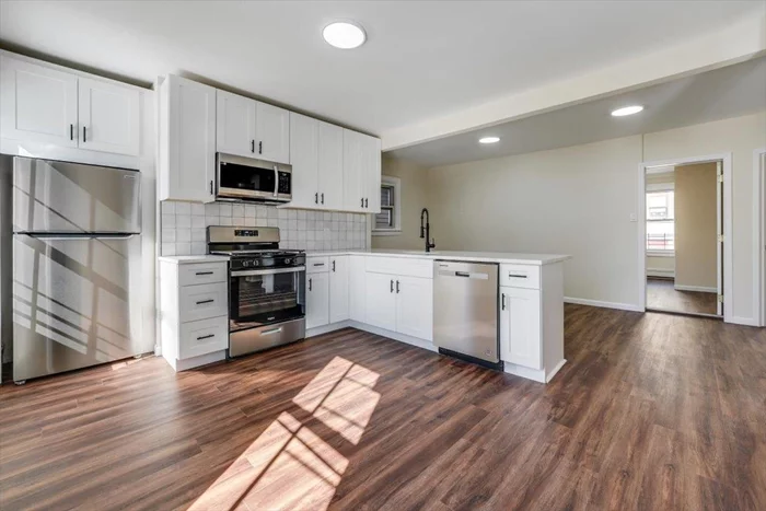 1 MONTH FREE ON 15 MONTH LEASE. Pricing reflective of concession. Completely renovated 2BR apartment. 12 minute walk to JSQ PATH for easy access to NYC. Filled with natural light throughout, gorgeous upgrades and city views. Storage rooms available for an additional fee.