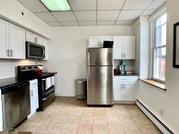 AVAIL 5/1 - Spacious one bedroom one bathroom apartment with renovated kitchen, stainless steel appliances, and dishwasher. Washer and dryer in building! Great location near schools, shopping, parks, path, and public transportation. Heat and hot water included in the rent!